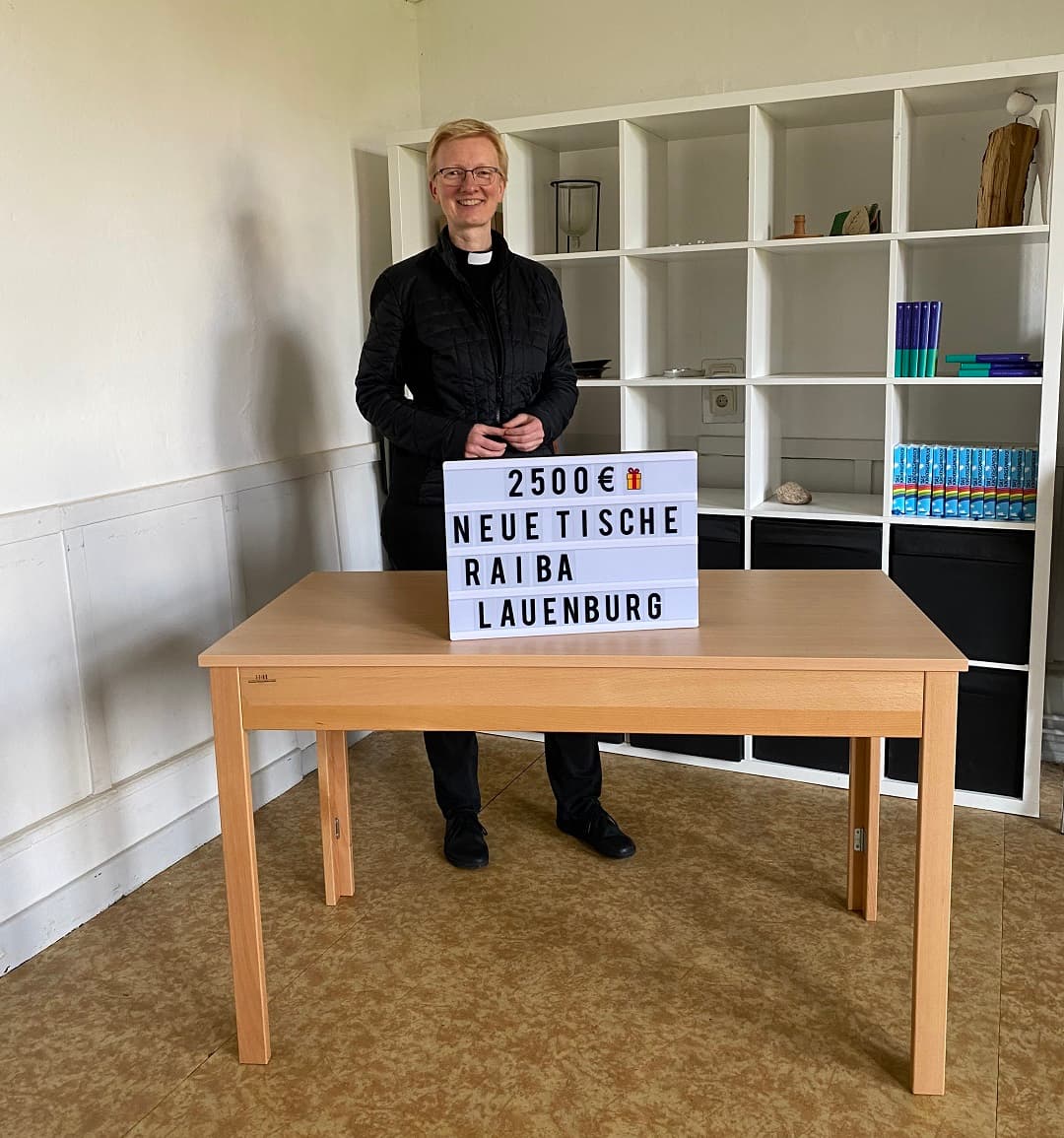 Spendenübergabe an die Kirchengemeinde Blücher Spendenübergabe an die Kirchengemeinde Blücher